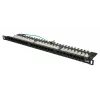 Patch Panel Extralink CAT6 UTP 0.5U 24 Port