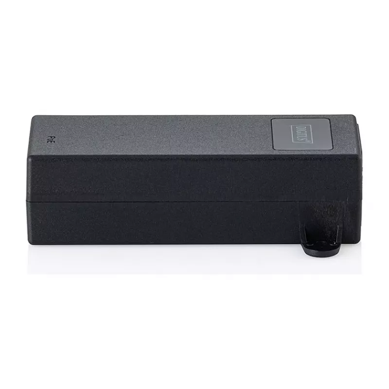PoE++ injektorius DIGITUS DN-95104-1 — Gigabit Ethernet 802.3bt, 60 W, 55 V, 100 m, juodas