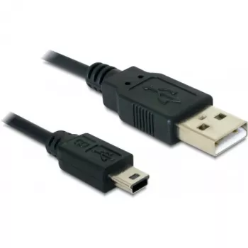 USB laidas DeLOCK 82273 USB 2.0 1 m USB A Mini-USB B Juodas