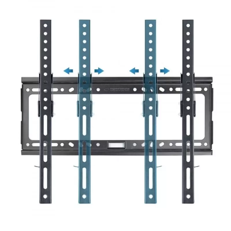 TV Wall Mount Esperanza HYPNOS 177.8 cm 70 inch Juoda Max 30 kg