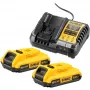 DeWALT DCB1104D2-QW baterijos įkroviklis