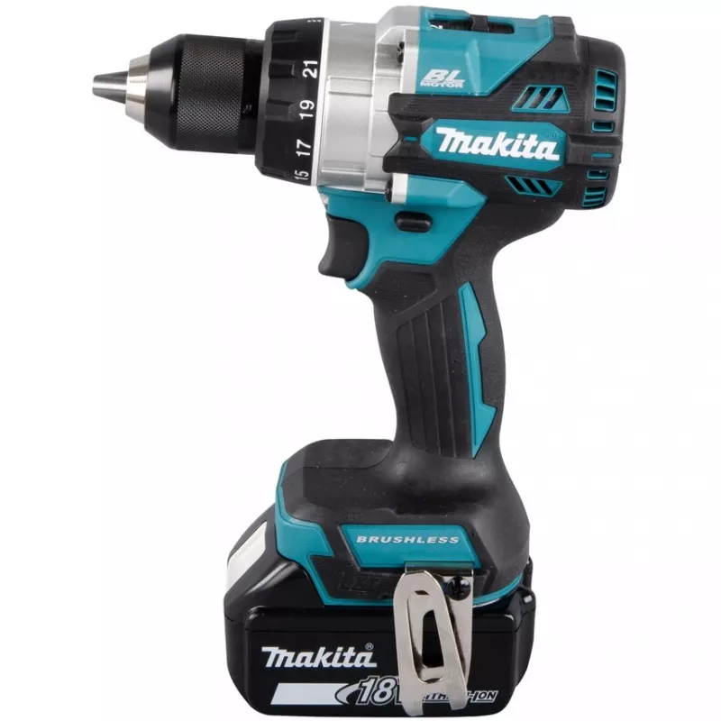 Makita DDF486RTJ grąžtas 2100 RPM 2.6 kg Juodas, Mėlynas
