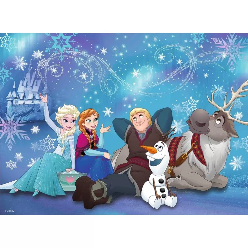 Ravensburger 10911 - tradicinė - Animaciniai filmukai - vaikams - Frozen - Ledo magija - 6 metai - 490 mm (10911)