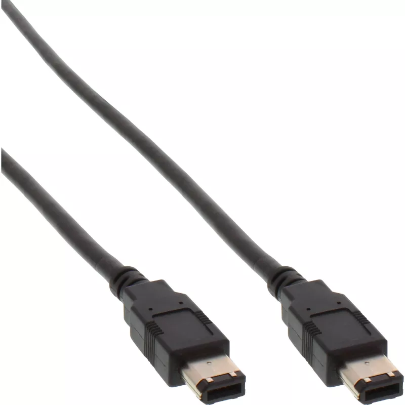 InLine FireWire 400 1394 laidas 6 kontaktų kištukas / kištukas 1 m