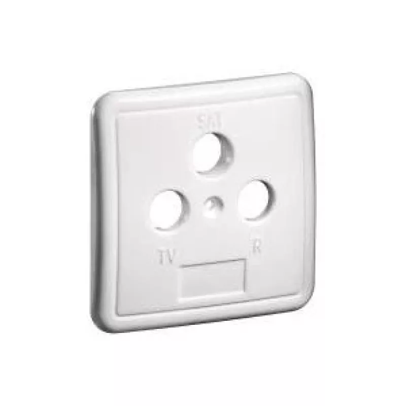 Wentronic Goobay 3 angų dangtelis antenos lizdams – vientisas dangtelis su varžtu (67051)