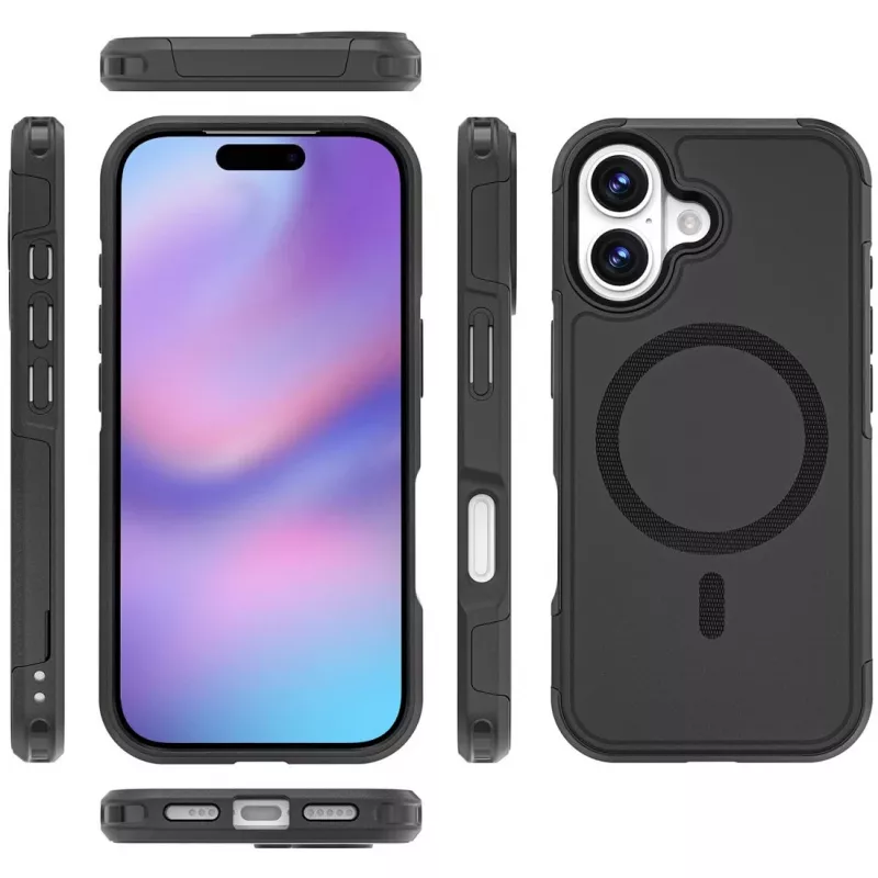 Dėklas 4smarts Defend iPhone 17 16 cm juodas