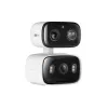 IP apsaugos kamera TP‑LINK Tapo C246D — 3MP (2304×1296), 2,8 mm, 107,8° matymo laukas, PTZ dviejų objektyvų, IP65, Wi‑Fi/Gigabit, microSD iki 512 GB