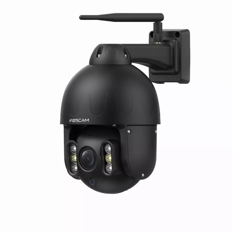 IP kupolinė stebėjimo kamera Foscam SD8P 8 MP, 4K 3840×2160, 4× optinis priartinimas, PTZ, IR 50 m, Wi‑Fi, MicroSD iki 256 GB