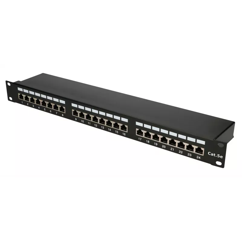 Patch Panel Extralink CAT5E STP V2 24 prievadų
