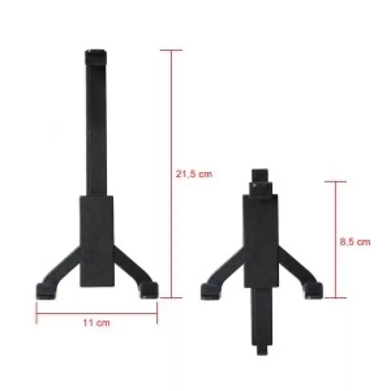 Automobilinis planšečių laikiklis 7–11 inch 360° tvirtinimas siurbtuku / galvos atrama 360° Art