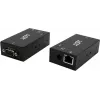 Nuosekliojo prievado serveris Exsys EX-6111-2, Ethernet į 1×RS-232 su 5 V 4 A išoriniu maitinimo šaltiniu
