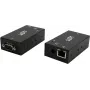 Nuosekliojo prievado serveris Exsys EX-6111-2, Ethernet į 1×RS-232 su 5 V 4 A išoriniu maitinimo šaltiniu
