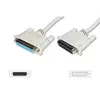 Digitus Datatransfer prailginimo laidas D-Sub25/M - D-Sub25/Mot
