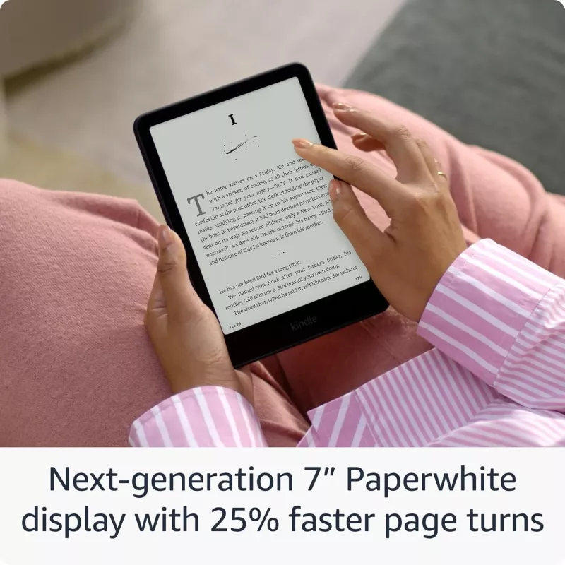 Amazon Kindle 7″ 12 kartos B0CFP6F89F elektroninių knygų skaitytuvas 16 GB Wi-Fi Žalias