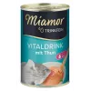 Skystas vitaminų papildas katėms Miamor MIAMOR Trinkfein 135 ml — žuvies skonio, šlapimo pūslės gydymas, suaugusioms, skardinė