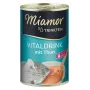 Skystas vitaminų papildas katėms Miamor MIAMOR Trinkfein 135 ml — žuvies skonio, šlapimo pūslės gydymas, suaugusioms, skardinė