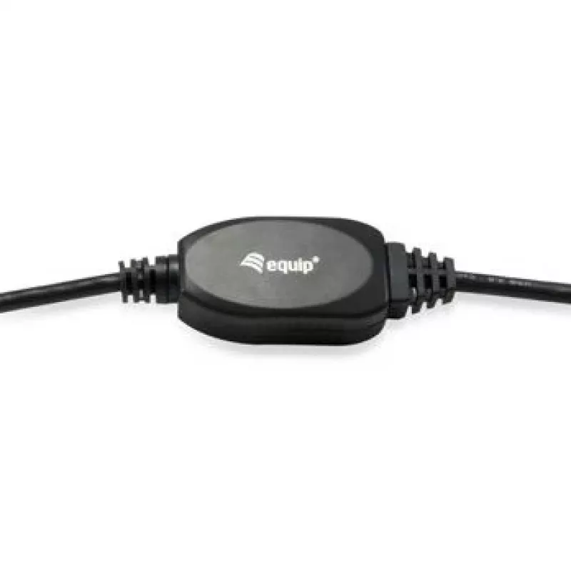 Equip 133347 USB kabelis USB 3.2 Gen 1 (3.1 Gen 1) 10 m USB A Juoda
