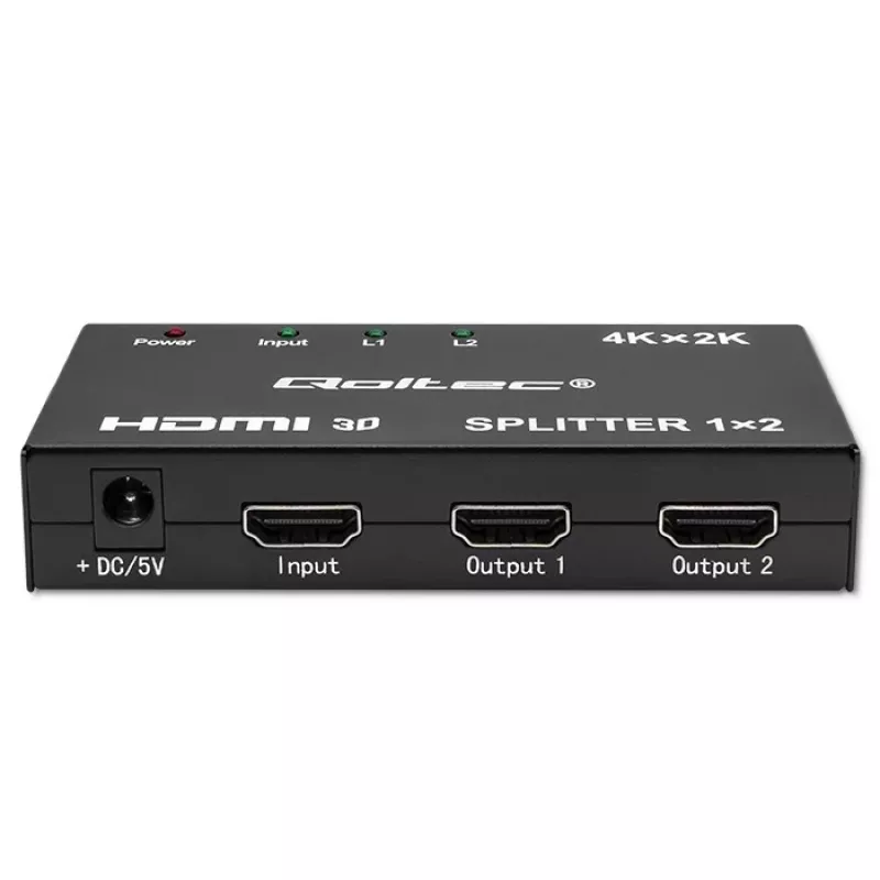 Aktyvus HDMI skirstytuvas 2 x HDMI 4Kx2K, 3,4 Gbps