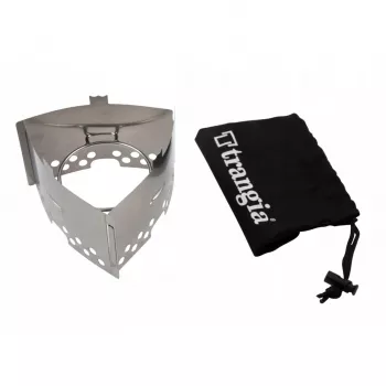 Stovyklavimo maisto gaminimo stovas Trangia Triangle Set TRXCOOKIT03DZ01 nerūdijantis plienas nešiojamas stovas 126×85 mm 115 g