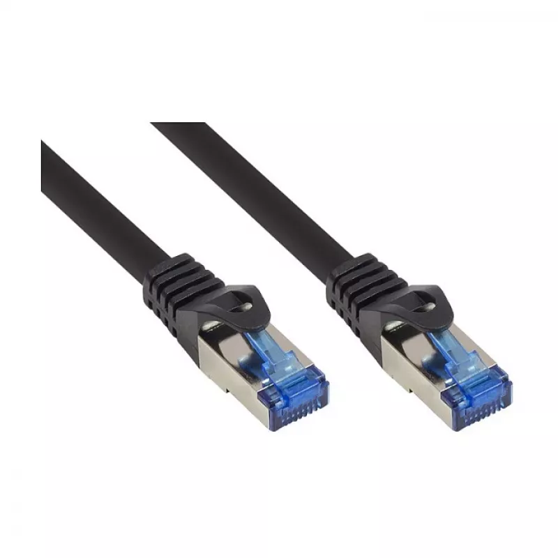 Good Connections Cat.6A komutacinis kabelis SmartFLEX HF juodas 15m