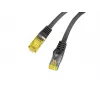 Tinklo kabelis Lanberg PCF6A-10CU-0200-BK RJ-45 Cat6a 2m Juodas