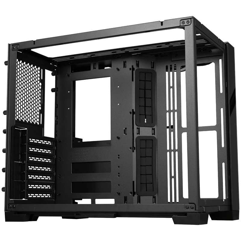 Lian Li O11 Dynamic Mini + Mini Riser Card - PCIe 4.0, juoda