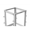 Stovas 19 inch 15U 600x600-1100 pilkas