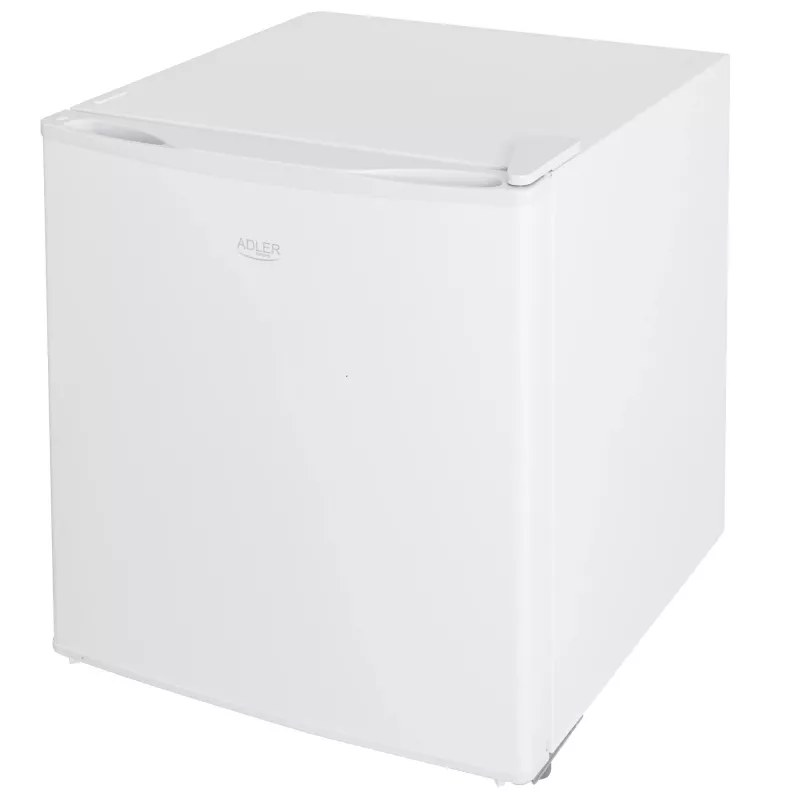Adler šaldytuvas | AD 8096 | Energinio naudingumo klasė E | Laisvai pastatomas | Spintelė | Aukštis 51 cm | Šaldytuvo naudingoji talpa 45 L | 39 dB | Baltas