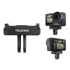Magnetinis dviejų spaustukų adapteris Telesin OA-TPM-T04, skirtas DJI Action 4/3 kamerai