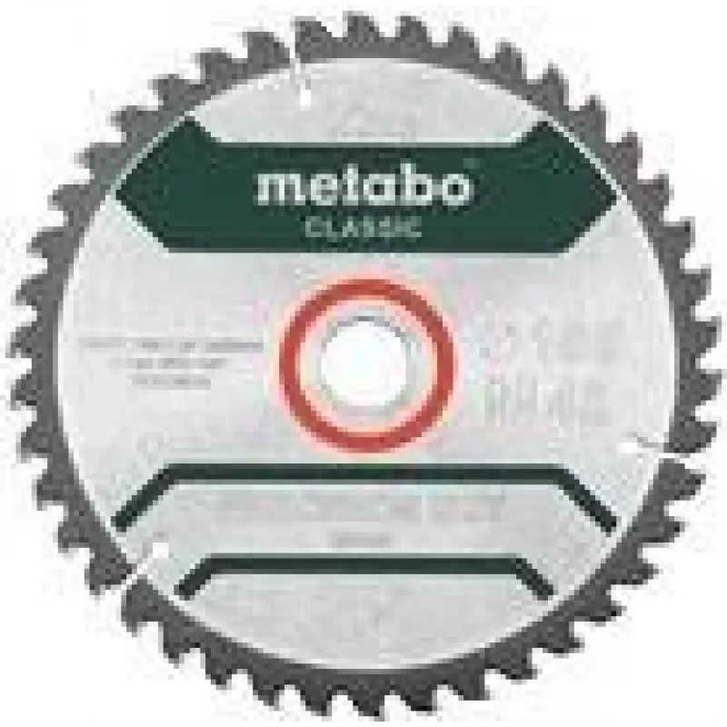 Diskinis pjūklo diskas Metabo 628027000 16,5 cm