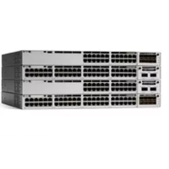 Cisco - Catalyst 9300 - Network Advantage - Switch - L3 - valdomas - 48 x 10/100/1000 (UPOE) montuojamas stelaže UPOE (822 W)