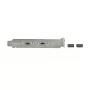 DeLOCK 89935 lizdo laikiklis su 2 USB Type-C prievadais