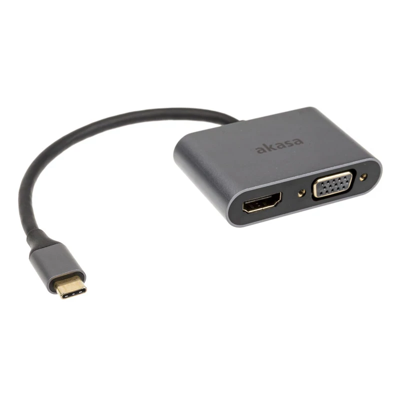 Adapter USB Type-C Akasa AK-CBCA23-18BK