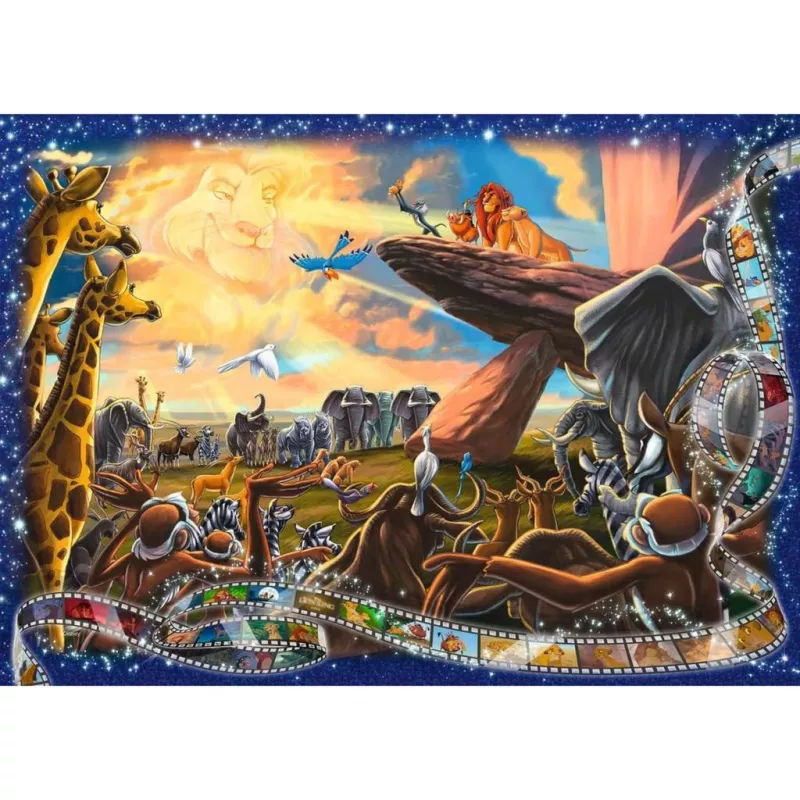 Puzzle Disney Collector's Edition - Der The Lion King (1000 dalių)