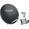 Palydovinė sistema SCHWAIGER SPI9961SET6 8-iems dalyviams, antracito spalvos