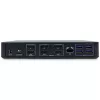 TERRA 1480375 nešiojamojo kompiuterio dokas / prievado atkartotuvas Laidinis USB 3.2 Gen 1 (3.1 Gen 1) Type-C Juodas