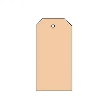 HERMA - Kartoninės etiketės - Lygiai rudos - 90 x 45 mm - 1000 vnt. (6014)