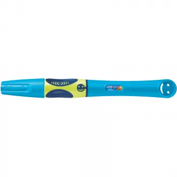 Pelikan griffix® plunksnakotis dešiniarankiams - Neon Fresh Blue - Mėlynas - Užpildymo kasetėmis sistema - Mėlynas - Plastikas - Nerūdijantis plienas - Dešiniarankiams (820363)
