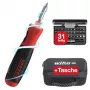 Speede® PocketDrive elektrinis atsuktuvas su antgalių kasete ir maišeliu