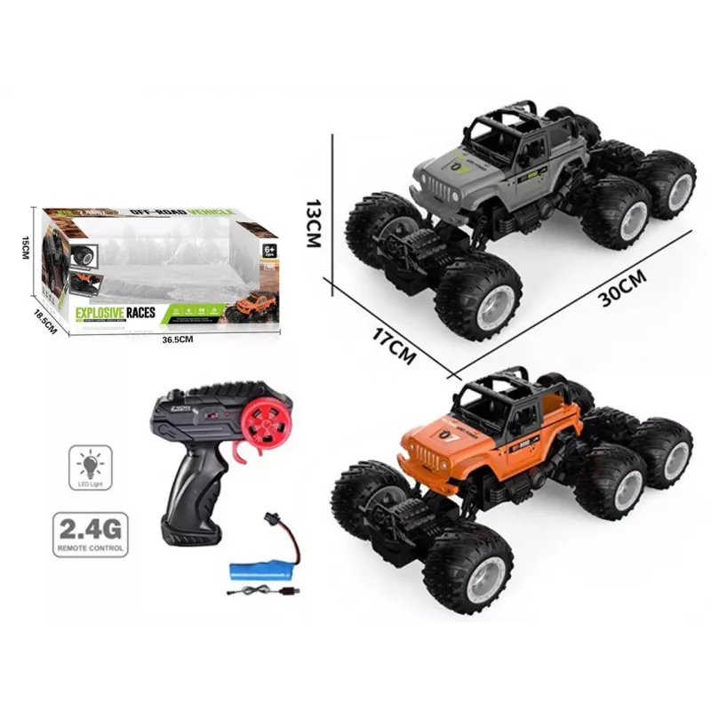 Radijo bangomis valdomas automobilis Madej 011024 2.4 GHz su USB įkrovimu
