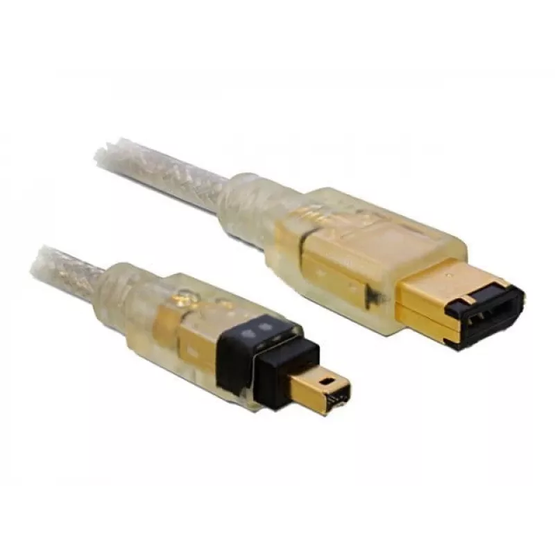 FireWire A/A laidas DeLOCK 2,0 m pilkas