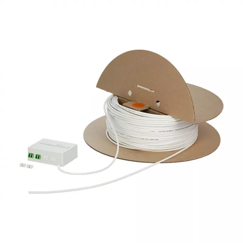 METZ CONNECT 150C049HK0030E InfiniBand šviesolaidinis kabelis 30 m 4x LC LCAPC baltas (150C049HK0030E)
