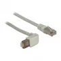 Tinklo kabelis DeLOCK 0,5 m Cat.6 RJ-45 S/FTP pilkas