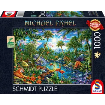 Michael Fishel: Inselparadies, dėlionė 1000 dalių