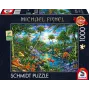 Michael Fishel: Inselparadies, dėlionė 1000 dalių