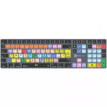 Logickeyboard LKB-LOGXP2-TM-UK klaviatūra, skirta biurui, QWERTY, anglų k., viso dydžio