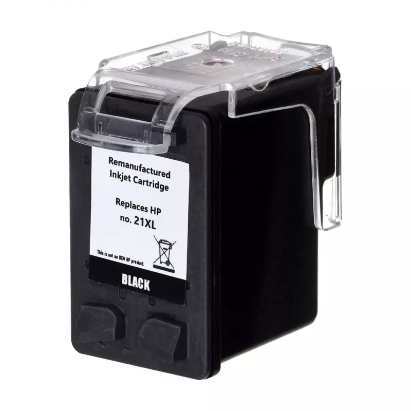 Superbulk B-H21XL juodas rašalas HP spausdintuvui (pakaitalas HP 21XL C9351A) standartinis