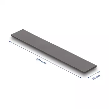 Termo tarpinė DeLOCK 18471 3,2 W/m·K pilka 20x120x3 mm