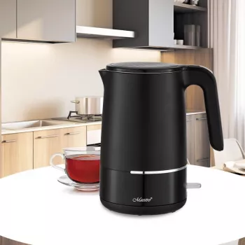Maestro MR-037 elektrinis virdulys 1,7 L 1800 W (MR-037-Juoda) Juodas