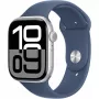 Apple Apple Watch Series 10 GPS 46mm sidabrinis aliuminio korpusas su džinsine juostele